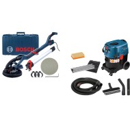 Шлайфмашина за сухо строителство Bosch GTR 550 + Прахосмукачка Bosch GAS 35 L AFC